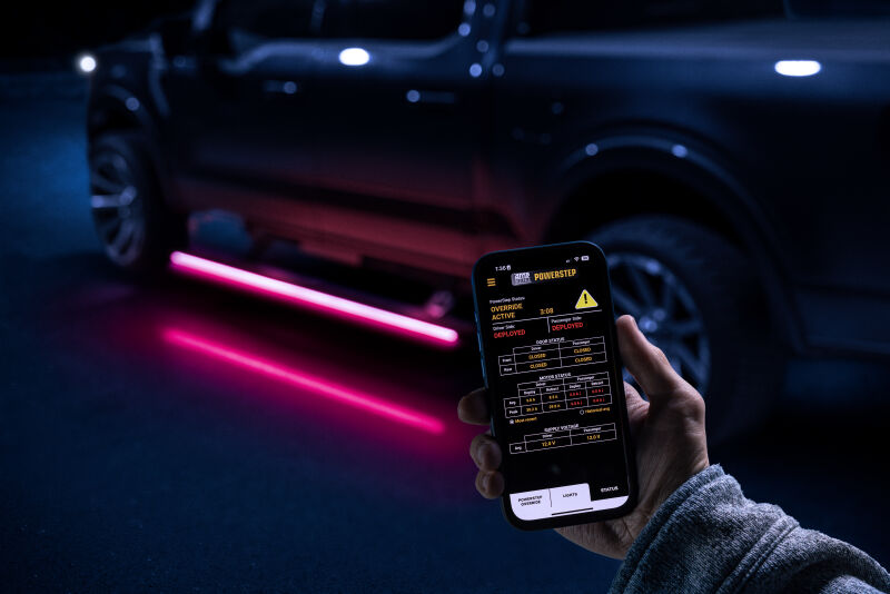 AMP Research PowerStep Vision Pink