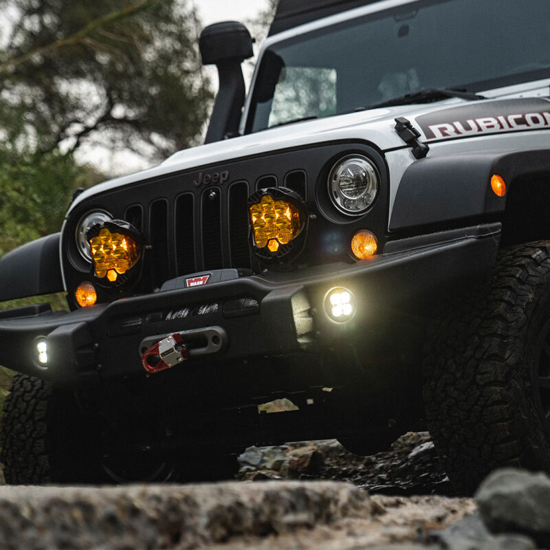 Baja Designs LP9 Pro LED Auxiliary Light Pod On Vehicle Close Up