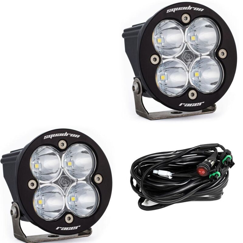 Baja Designs Squadron-R Racer Edition LED Auxiliary Light Pod Pair