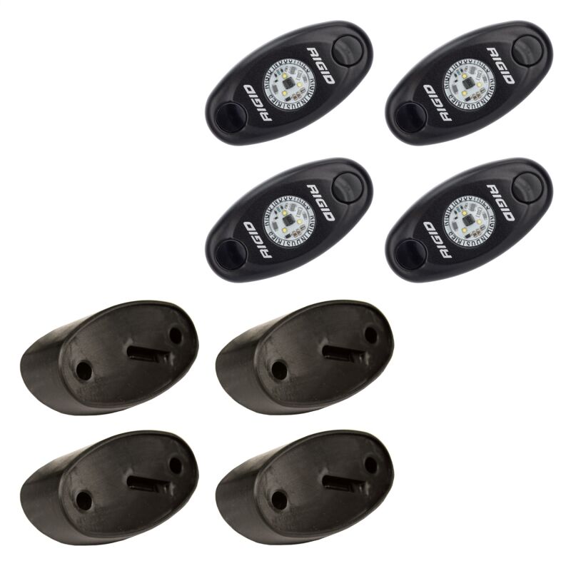 RIGID Industries A-Series LED Universal Rock Light Kit Set of 4