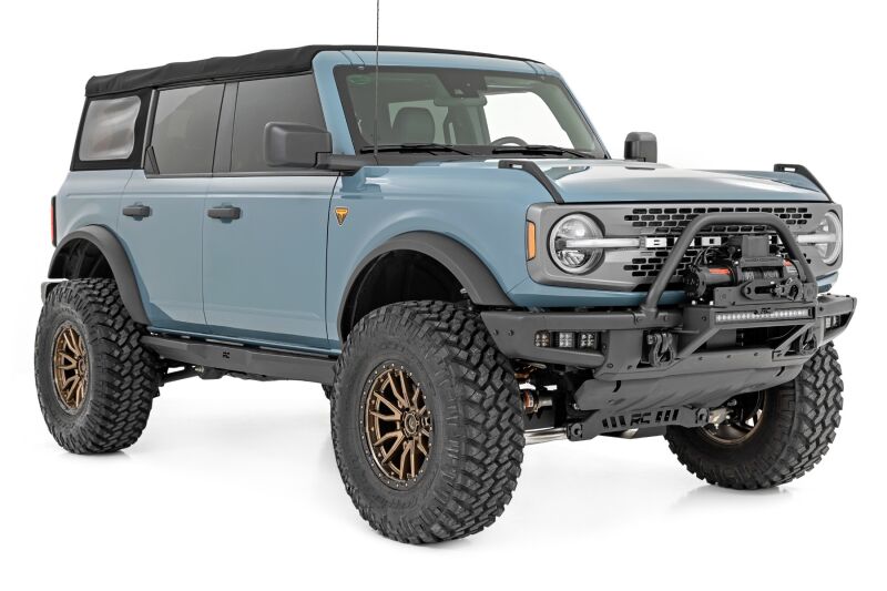 Rough Country High Winch Mount On Bronco