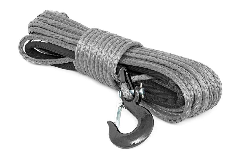 Rough Country Winch Synthetic Rope - Gray