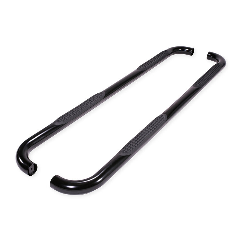 TrailFX 3 Inch Round Bent Nerf Bars - Powder Coated