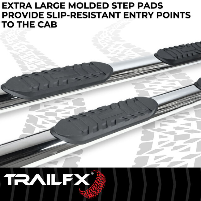 4 Inch Oval Straight Pol Stainless Steel Rocker Panel Mount | #TFX ...