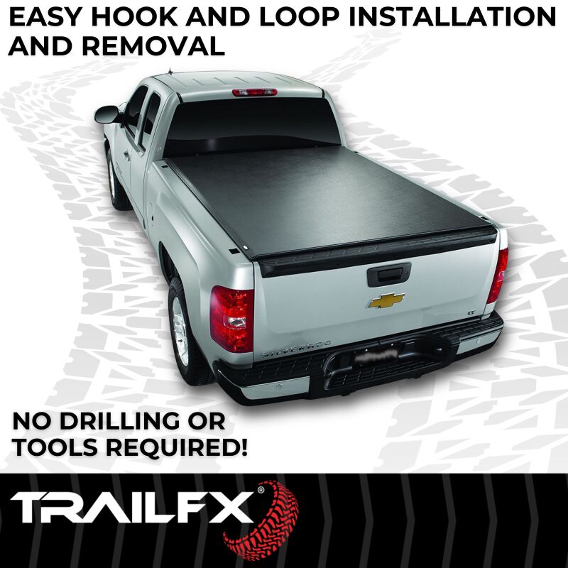 TrailFX Soft Roll Up Rear View Closed