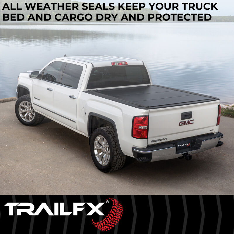 TrailFX HF3 Pro Tonneau Cover Rear Open