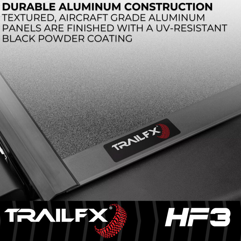 TrailFX HF3 Tonneau Cover Rear Closed