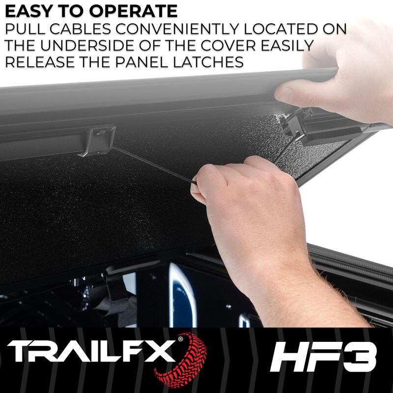 TrailFX HF3 Tonneau Cover Cap Detail